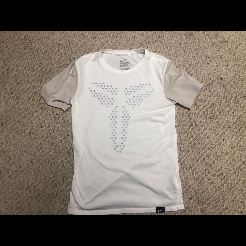 White Kobe Bryant Dri-Fit Nike T-Shirt